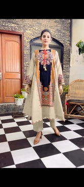 Sun Flower Summer 2PC STITCHED FOR GIRLS