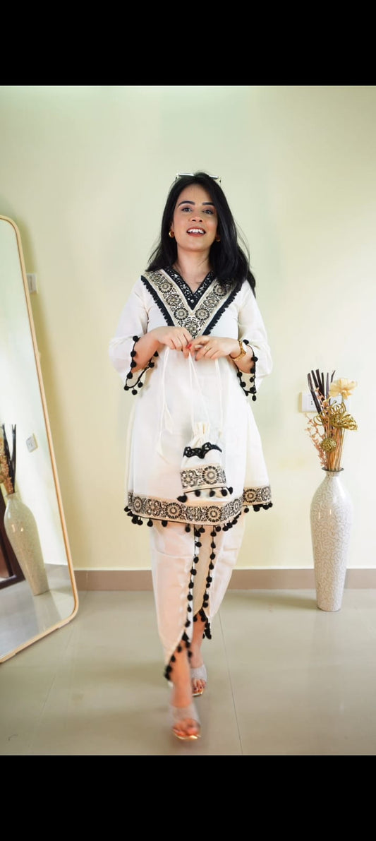 Rasham Embroidery 2 Piece