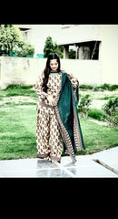 LAWN DIGITAL PRINT 3PC STITCHED FOR GIRLS