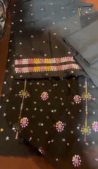 Multi Embroidery 9MM 3Pc Unstitched