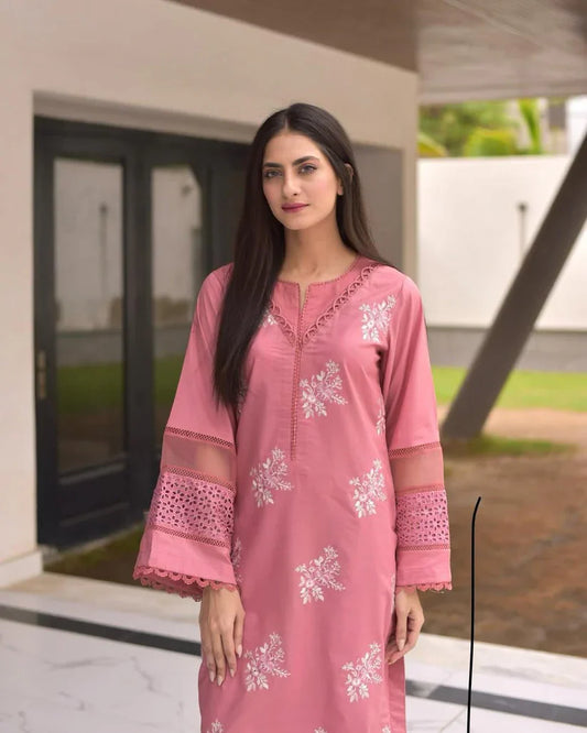 Eiddi Embroidery 2 Piece suit stiched