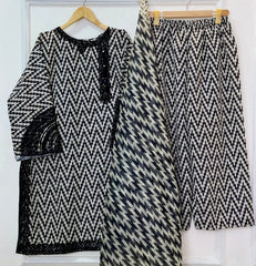 Kinza  3PC STITCHED FOR GIRLS
