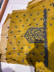 Urwa Embroidery Unstitched Suit