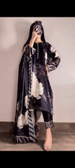 Black Jolly DIGITAL PRINT 2PC STITCHED FOR GIRLS