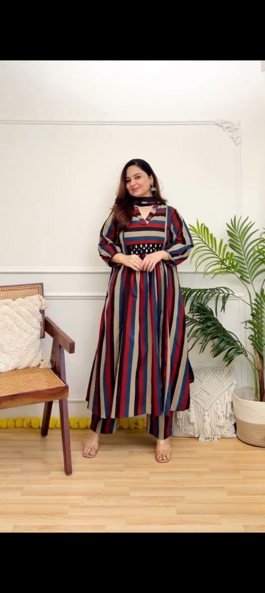 Zarmala Digital Print 3PC STITCHED FOR GIRLS