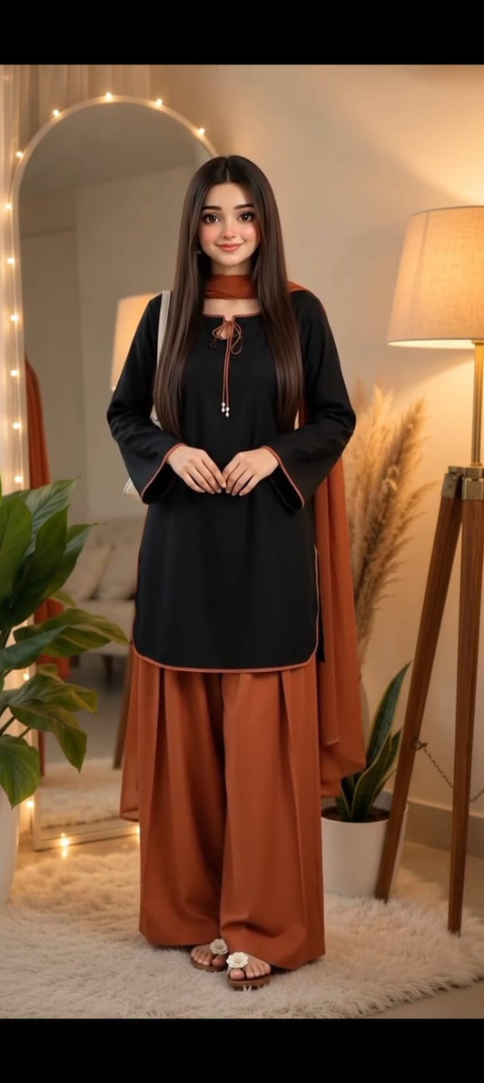 Rabya 3PC STITCHED FOR GIRLS
