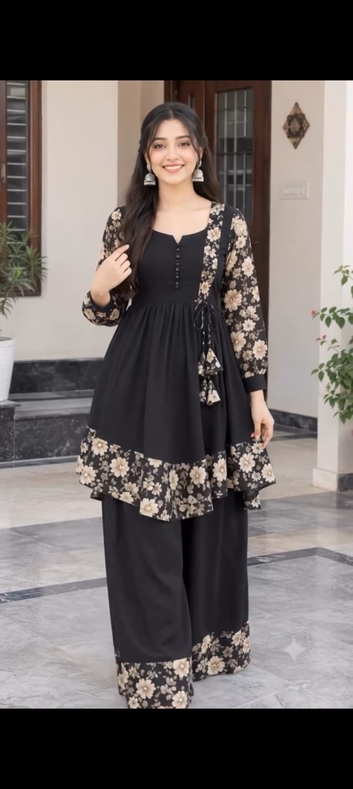 Mona  Digital Print 2PC STITCHED FOR GIRLS